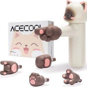 NEW Cat lover - Mini Massage Gun Portable Handheld Massager 3 speed - NIB